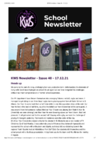 KWS Newsletter – Issue 40 – 17.12.21