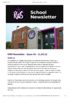 KWS Newsletter – Issue 43 – 11.02.22