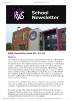 KWS Newsletter – Issue 44 – 4.03.22