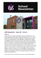 KWS Newsletter – Issue 50 – 10.6.22