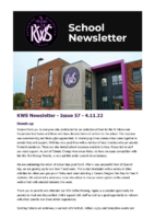 KWS Newsletter – Issue 57 – 4.11.22