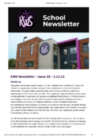 KWS Newsletter – Issue 59 – 2.12.22
