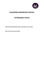 Attendance Policy – January 2023