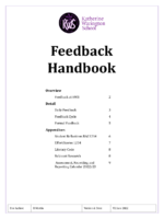 Feedback Handbook 23/24