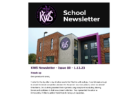 KWS Newsletter – Issue 80 – 1.12.23