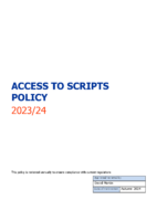 Access to Scripts