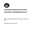 Charging and Remissions Policy – February 2024
