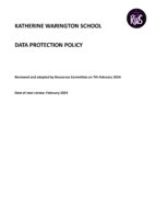 Data Protection Policy – February 2024