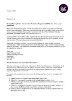 Privacy Notice Students – February 2024