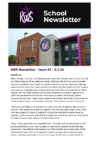KWS Newsletter – Issue 85 – 8.3.24