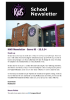 KWS Newsletter – Issue 86 – 22.3.24