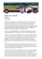 KWS Newsletter – Issue 114 – 12.9.25