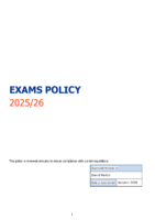 Overall Exams