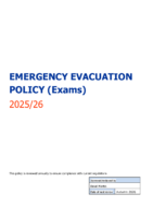 Emergency Evacuation Policy