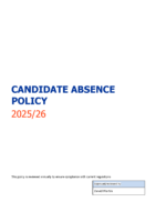 Candidate Absence