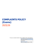 Complaints