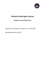 Children Looked After Policy – February 2026
