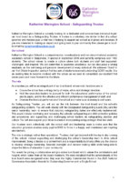 Trustee Advert (Safeguarding – Summer 2026)