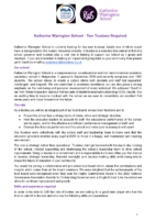 Trustee Advert (Two Trustees – Summer 2026)