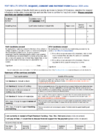 Post results services requests