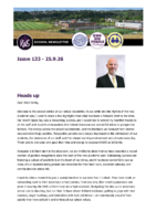 KWS Newsletter – Issue 133 – 25.9.26